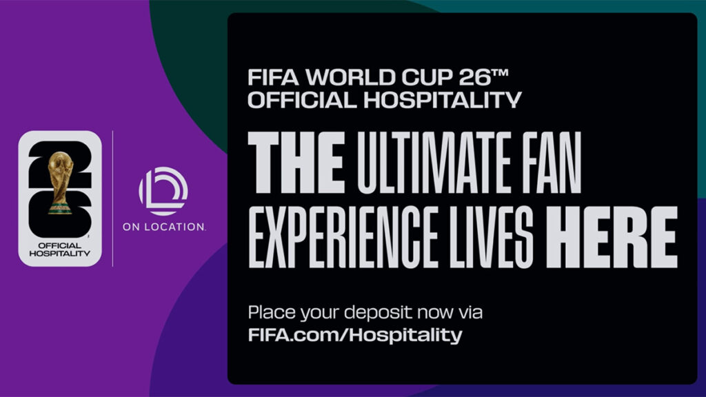 Fans enjoying VIP hospitality lounge at 2026 FIFA World Cup Houston Stadium